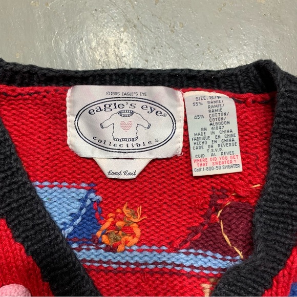 Vintage Handknitted Cardigan - Picture 3 of 12